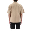 STONE ISLAND 26SS ワッペンパッチボタン半袖シャツ 1200031 S00WN V019A 153900870 [P]