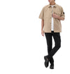 STONE ISLAND 26SS ワッペンパッチボタン半袖シャツ 1200031 S00WN V019A 153900870 [P]