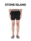 STONE ISLAND Nylon-Schwimmshorts mit Logo-Patch 153898758 [P]