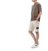 STONE ISLAND 26SS ワッペン パッチ スリム ショート パンツ 152103014 [P]