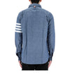 Thom Browne Lucky Chance Chambray Shirt - Size 3 154863664 [P]