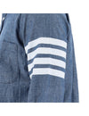 Thom Browne Lucky Chance Chambray Shirt - Size 3 154863664 [P]