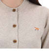 Maison Kitsune Lucky Chance Baby Fox Patch Cardigan 157601207 [P]