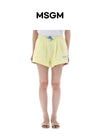 MSGM Logo Short Pants Adult Size 156518462 [P]