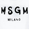 MSGM Kids Logo Short Sleeve T-Shirt 156557774 [P]