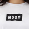 MSGM Logo Short Sleeve T-Shirt 156519032 [P]