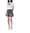 MSGM Logo Short Sleeve T-Shirt 156519032 [P]