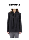 LEMAIRE Bluse mit Schal 26SS 156352430 [P]