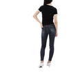 COURREGES Leichte Kontrast Kurzarm-T-Shirt 151677716 [P]