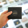 GUCCI メンズ二つ折り財布 キャンバス ブラック 625573 H9HAN 1000 126512831 [P]