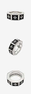 Chrome Hearts Alphabet Block Ring Size 14.5 162847263 [P]