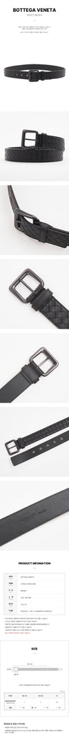 Bottega Veneta Men's Intrecciato Belt 157638292 [P]