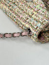 CHANEL ビッグCCツイードピンクチェーンショルダーバッグ 3VCHB28765 129344812 [P]