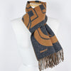 Hermes Cachecol Maillons TGM Scarf Camel H394825T 03 161319444 [P]