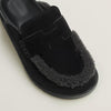 Hermes Shearling Mule Slipper H232865Z 02430 162377094 [P]