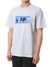MSGM Logo Square Waterful Tee 124511326 [P]