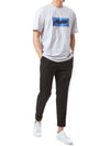 MSGM Logo Square Waterful Tee 124511326 [P]