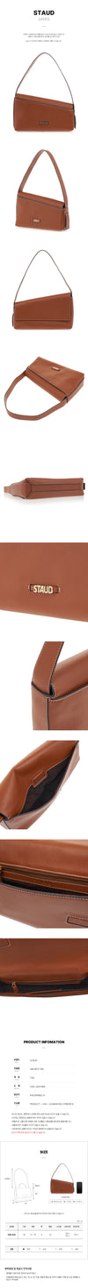 STAUD Damen Acute Schultertasche 288 9612 TAN 28975707 [P]