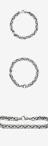 Chrome Hearts Paper Chain Large Silver 4HATHNYI 162847073 [P]