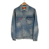 Heron Preston CTNMB Patch Embroidered Oversized Denim Jacket Blue XS 141874789 [P]