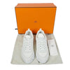 Hermes Bouncing Sneakers Men's Athletic Shoes Mesh White 159172500 [P]