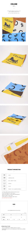 Celine Silk Scarf 151515821 [P]