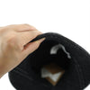 BURBERRY Wool Cashmere Bucket Hat Charcoal Grey 80440771 57701748 [P]