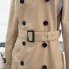 Burberry Women's Trench Coat Harbourne 2 Honey 80355631 60003237 [P]
