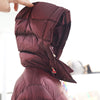 Burberry Ashmoore Long Padded Jacket Burgundy 80154681 69077977 [P]