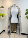 Burberry Harbourne Long Stone Trench Coat 80194141 39327064 [P]