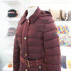 Burberry Ashmoore Long Padded Jacket Burgundy 80154681 69077977 [P]