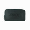 Burberry Zip Around Long Wallet Black Leather 80528851 57705001 [P]
