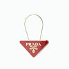 PRADA 三角キーホルダー 1PS395 レッド ゴールドメッキ 149496273 [P]