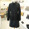 Burberry Check Trench Long Coat HARBOURNE LONG 2 BLACK 80354181 57939963 [P]