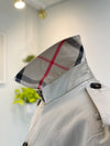 Burberry Harbourne Long Stone Trench Coat 80194141 39327064 [P]