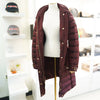 Burberry Ashmoore Long Padded Jacket Burgundy 80154681 69077977 [P]