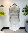 Burberry Harbourne Long Stone Trench Coat 80194141 39327064 [P]