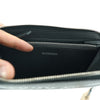 Burberry Zip Around Long Wallet Black Leather 80528851 57705001 [P]