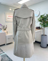 Burberry Harbourne Long Stone Trench Coat 80194141 39327064 [P]