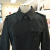 Burberry Check Trench Long Coat HARBOURNE LONG 2 BLACK 80354181 57939963 [P]
