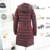 Burberry Ashmoore Long Padded Jacket Burgundy 80154681 69077977 [P]