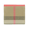 BURBERRY Damentasche 80730861 Lila Rot Canvas Leder 76252734 [P]