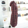 Burberry Ashmoore Long Padded Jacket Burgundy 80154681 69077977 [P]