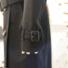 Burberry Harbourne Long Trench Coat - Black 80089771 57938994 [P]