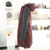 Burberry Ashmoore Long Padded Jacket Burgundy 80154681 69077977 [P]