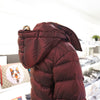 Burberry Ashmoore Long Padded Jacket Burgundy 80154681 69077977 [P]