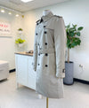 Burberry Harbourne Long Stone Trench Coat 80194141 39327064 [P]