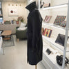 Burberry Harbourne Long Trench Coat - Black 80089771 57938994 [P]