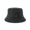 BURBERRY Wool Cashmere Bucket Hat Charcoal Grey 80440771 57701748 [P]