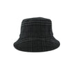 BURBERRY Wool Cashmere Bucket Hat Charcoal Grey 80440771 57701748 [P]